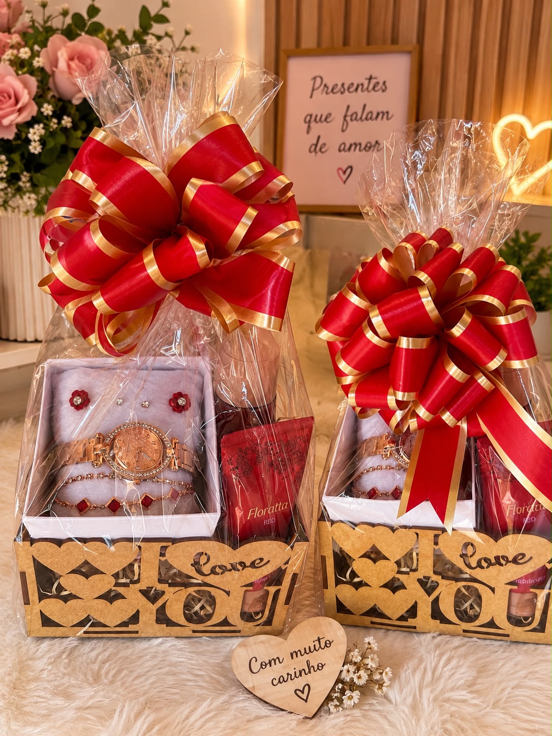 Cesta Premium Amor & Elegância